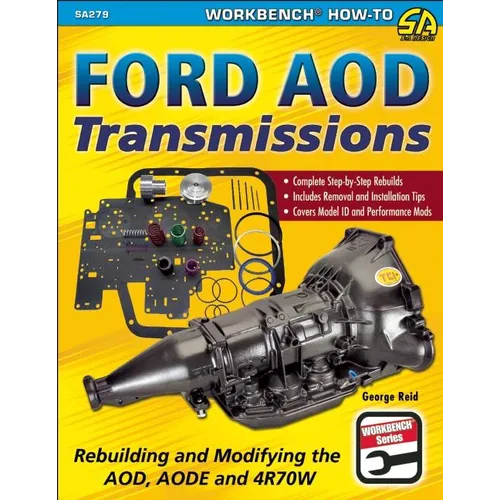 Ford Aod Transmissions: Rebuilding and Modifying the Aod, Aode and 4r70w - Paperback