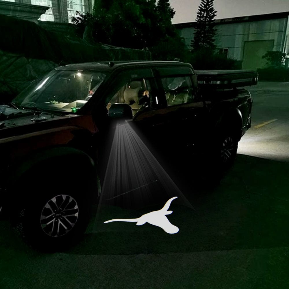 Premium LED Side Wing Mirror Projector Puddle Approach Lights for Ford F350 - 2017-2026