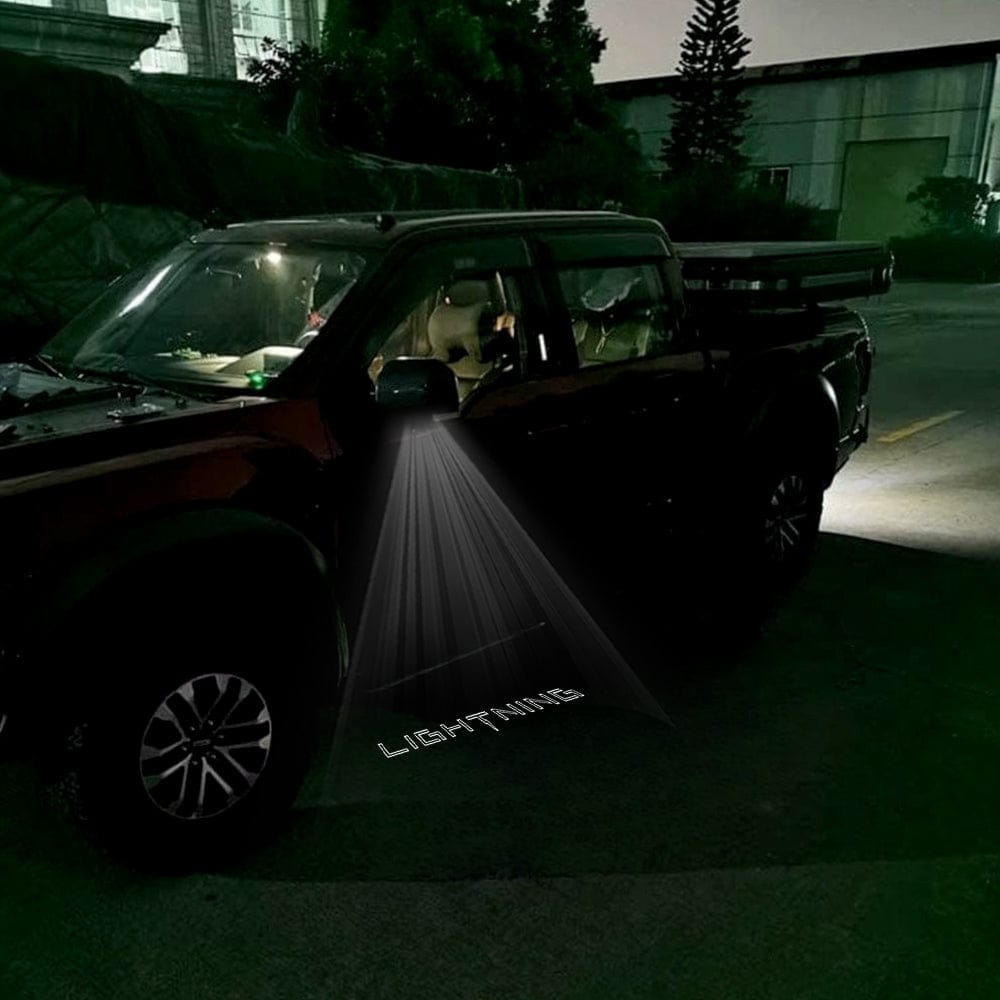 Premium LED Side Wing Mirror Projector Puddle Approach Lights for Ford F250 - 2017-2026