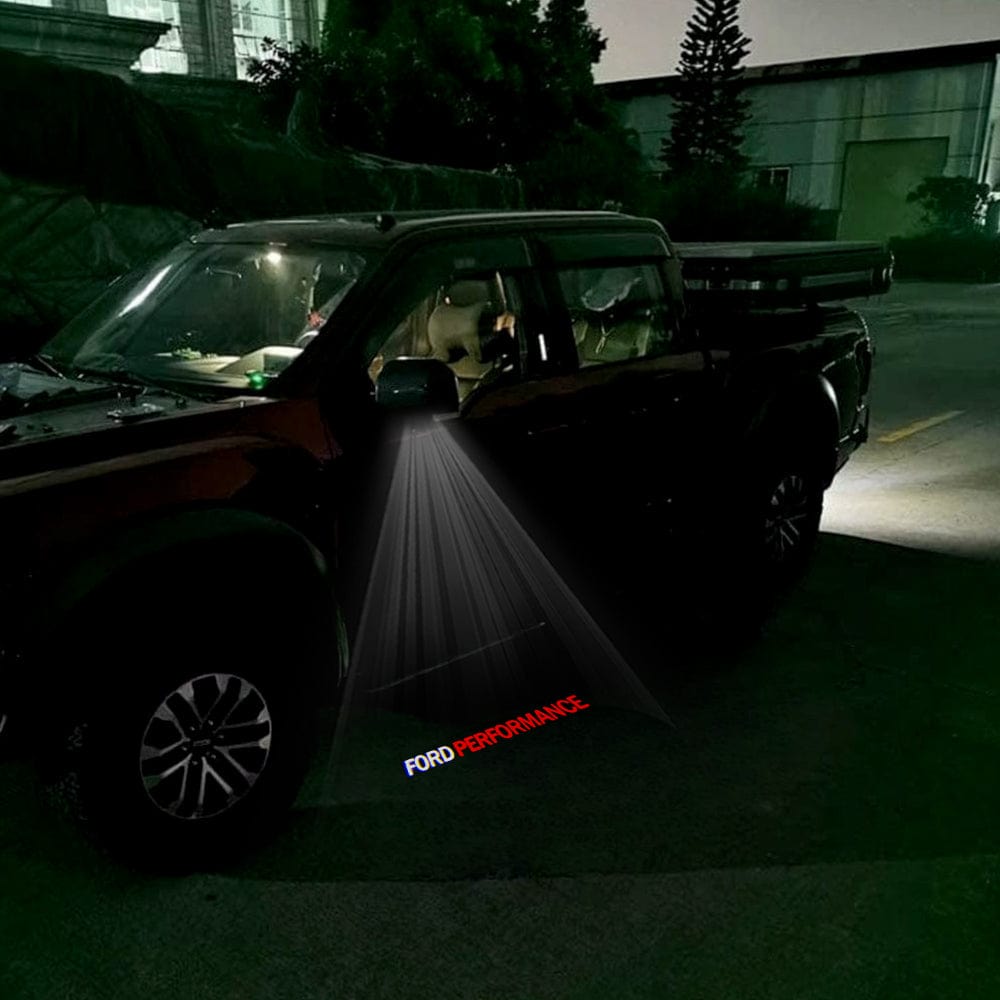 Premium LED Side Wing Mirror Projector Puddle Approach Lights for Ford F250 - 2017-2026