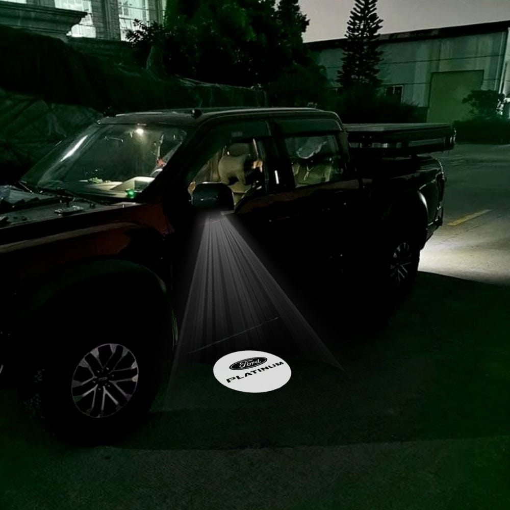 Premium LED Side Wing Mirror Projector Puddle Approach Lights for Ford F250 - 2017-2026