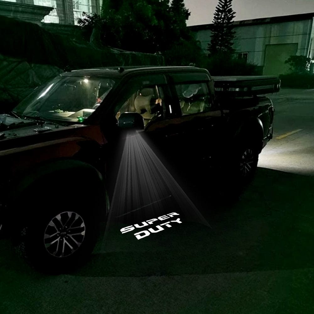 Premium LED Side Wing Mirror Projector Puddle Approach Lights for Ford F250 - 2017-2026
