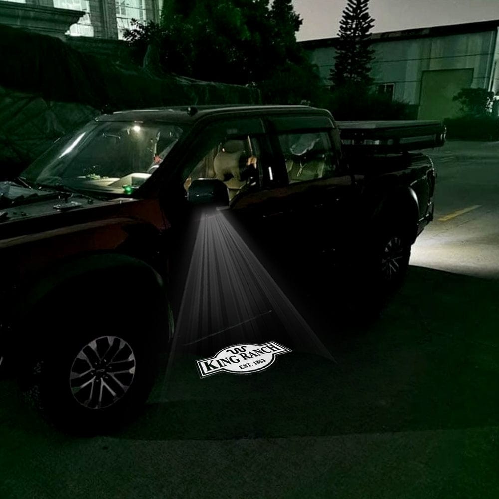 Premium LED Side Wing Mirror Projector Puddle Approach Lights for Ford F450 - 2017-2026