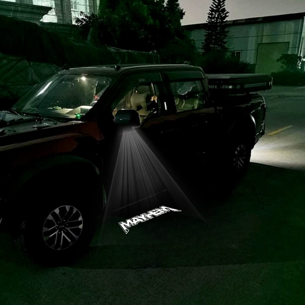 Premium LED Side Wing Mirror Projector Puddle Approach Lights for Ford F350 - 2017-2026