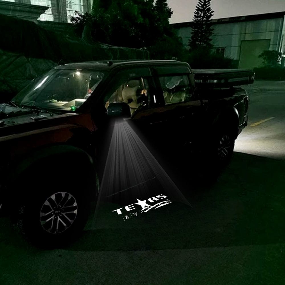 Premium LED Side Wing Mirror Projector Puddle Approach Lights for Ford F350 - 2017-2026