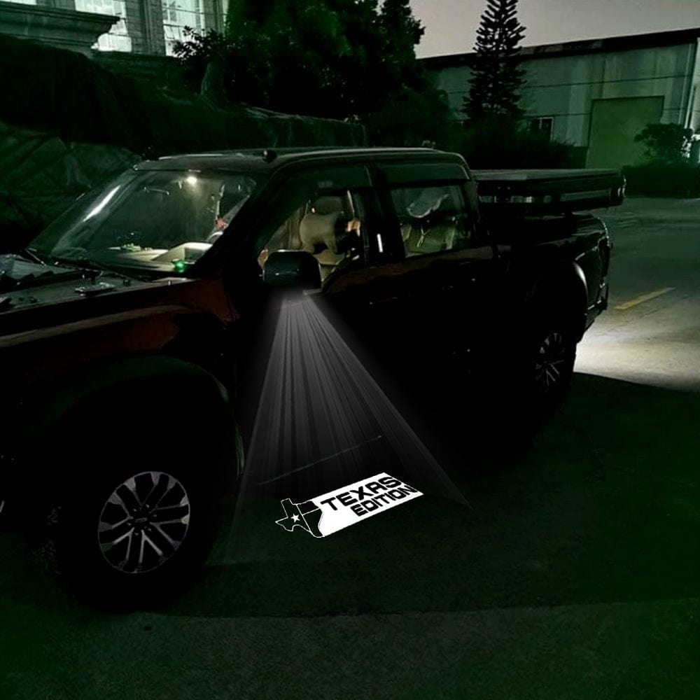 Premium LED Side Wing Mirror Projector Puddle Approach Lights for Ford F250 - 2017-2026