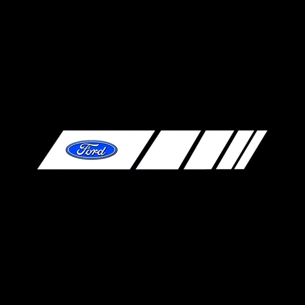 Premium LED Side Wing Mirror Projector Puddle Approach Lights for Ford F250 - 2017-2026