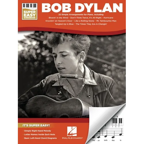 Bob Dylan - Super Easy Songbook - Paperback