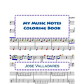 My Music Notes Coloring Book - Paperback