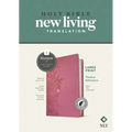 NLT Large Print Thinline Reference Bible, Filament Enabled (Leatherlike, Peony Pink, Indexed, Red Letter) - Imitation Leather