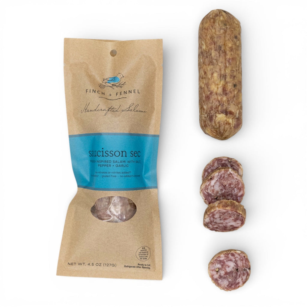 French Saucisson Sec Salumi | Finch + Fennel