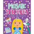 Mosaic Stickers Coloring and Activity: With Over 4000 Stickers - Paperback