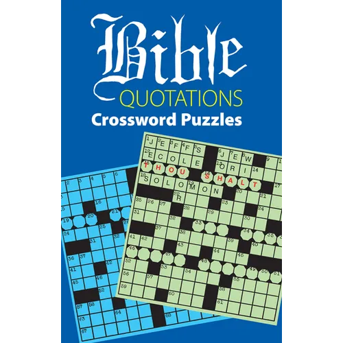 Bible Quotations Crossword Puzzles - Paperback