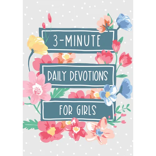 3-Minute Daily Devotions for Girls - Paperback