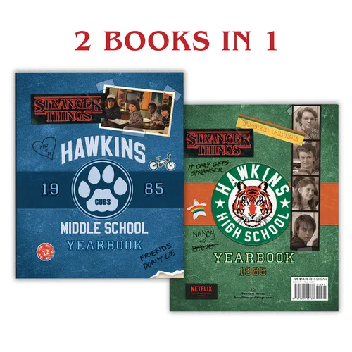 Hawkins Middle School Yearbook/Hawkins High School Yearbook (Stranger Things) - Hardcover