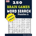 150 Brain Games - WORD SEARCH Puzzles 1 - Paperback