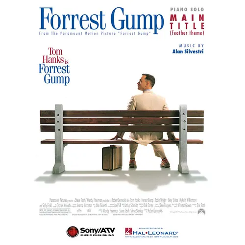 Forrest Gump Main Title (Feather Theme): Piano Solo - Paperback