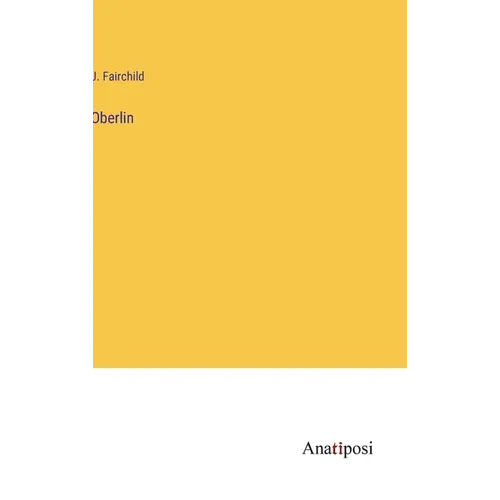 Oberlin - Hardcover