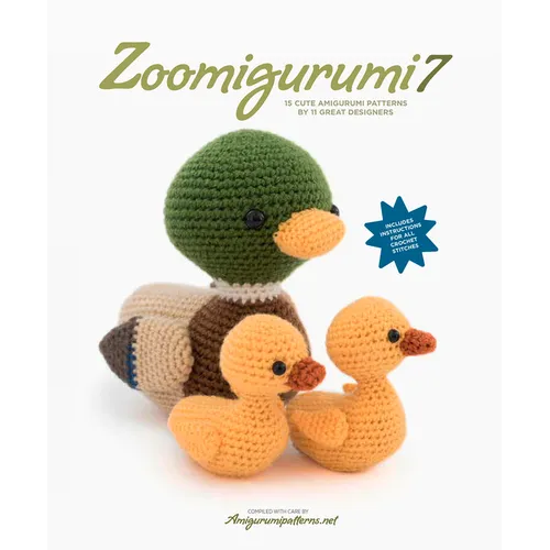 Zoomigurumi 7: 15 Cute Amigurumi Patterns by 11 Great Designers - Paperback