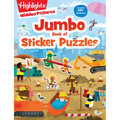 Jumbo Book of Sticker Puzzles: Ultimate Sticker Puzzle Fun with Over 800 Stickers & 100 Activities, Including Mazes, Hidden Pictures Scenes & Logic Pu - Paperback