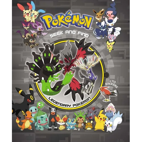 Pokémon Seek and Find: Legendary Pokémon: Legendary Pokemon - Hardcover