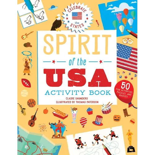Spirit of the USA Activity Book - Paperback
