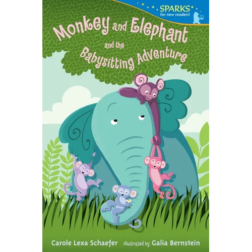 Monkey and Elephant and the Babysitting Adventure: Candlewick Sparks - Paperback