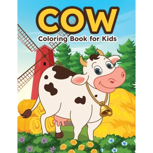 Cow Coloring book for Kids - Paperback
