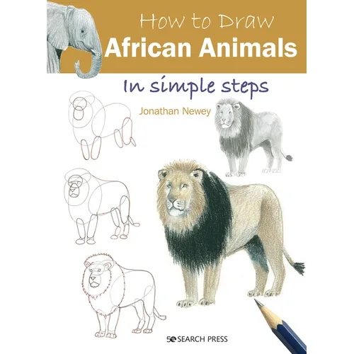 How to Draw African Animals in Simple Steps - Paperback