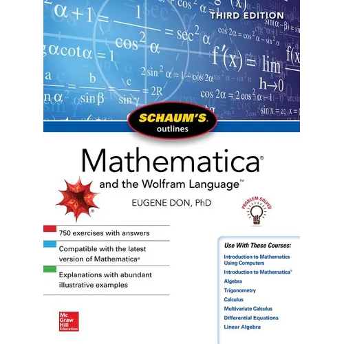 Schaum's Outline of Mathematica, Third Edition - Paperback