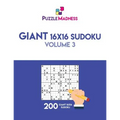 Giant 16x16 Sudoku: Volume 3 - Paperback