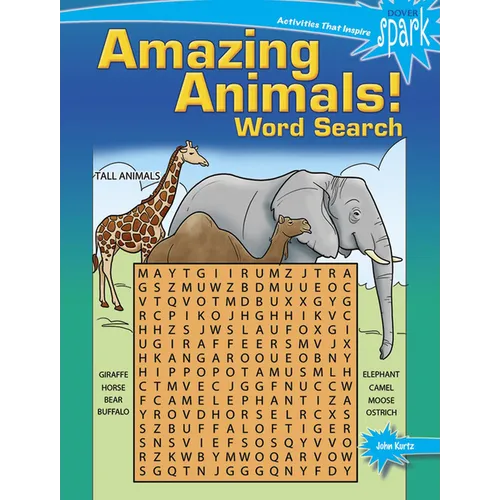 Spark: Amazing Animals! Word Search - Paperback