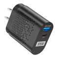 65W USB-C Fast Wall Charger for Laptops & Phones