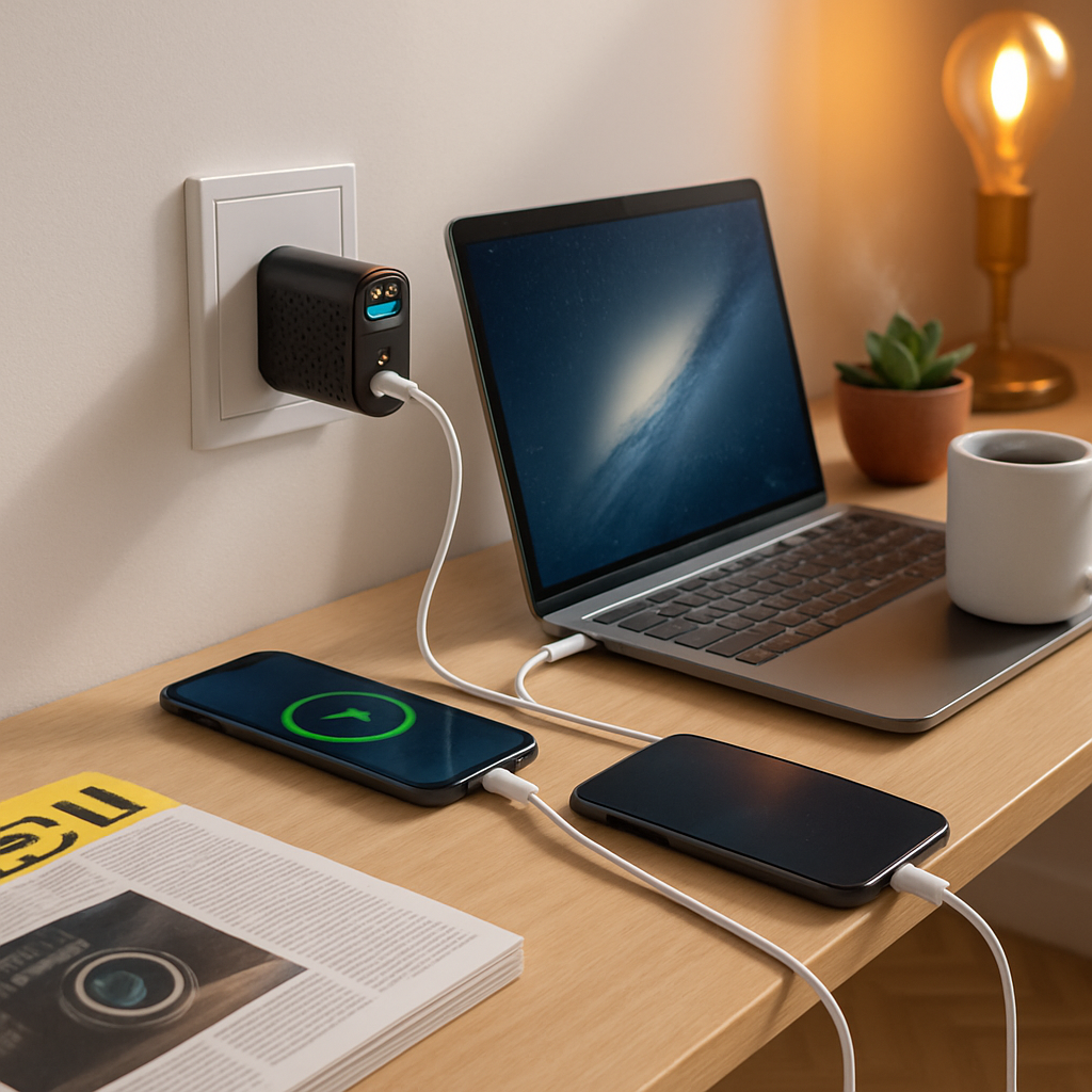 65W USB-C Fast Wall Charger for Laptops & Phones