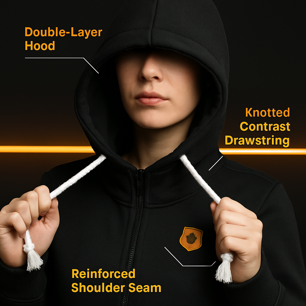 Women\'s Full Zip-up Brushed Inner Hoodie Sweatshirt