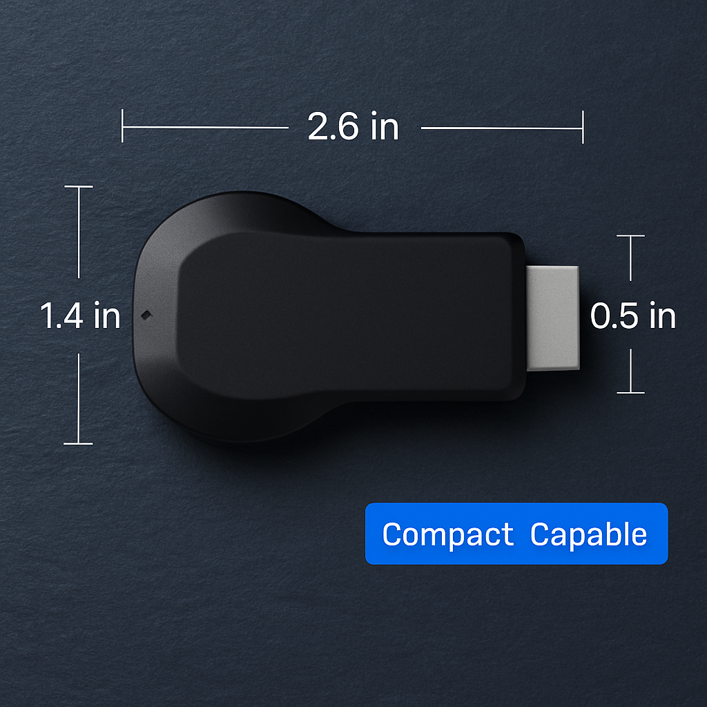1080P Wireless Display Adapter Miracast Dongle for Android IOS TV Streaming Media Player