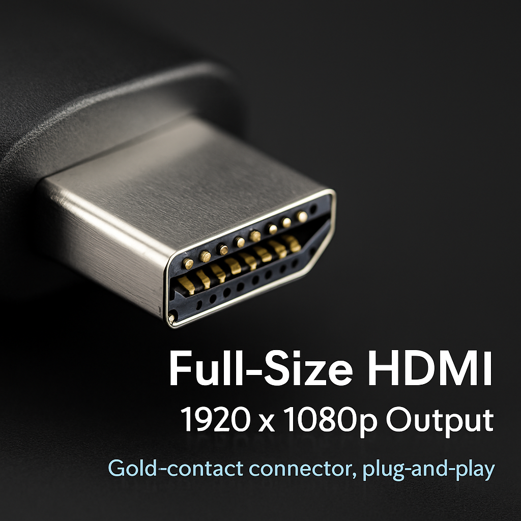 1080P Wireless Display Adapter Miracast Dongle for Android IOS TV Streaming Media Player