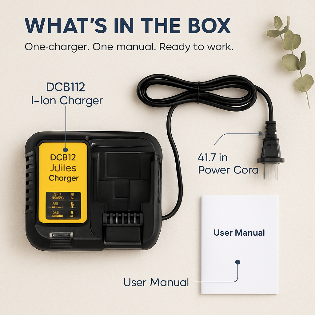 Rapid Charger Replacement for Dewalt Batteries