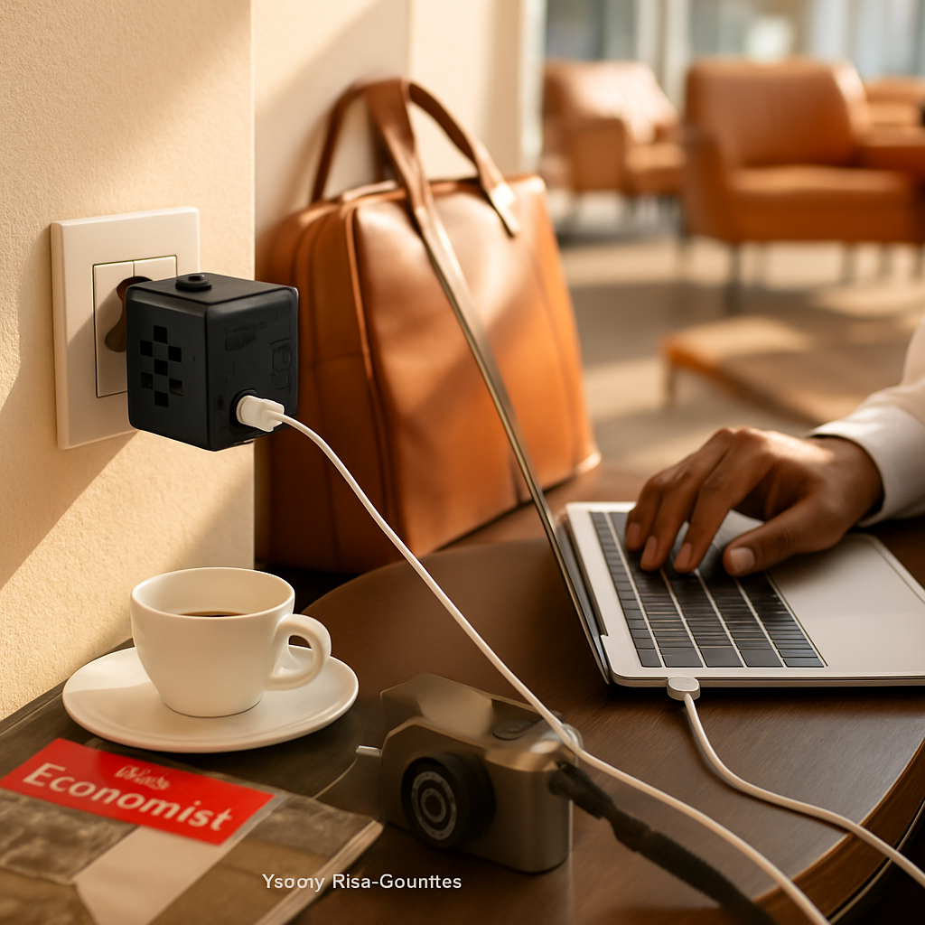 Universal Travel Power Adapter with 4 USB Ports