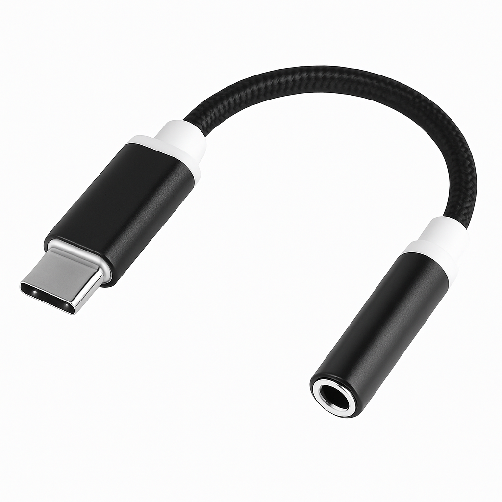 USB-C to 3.5mm Audio Adapter for Headphones