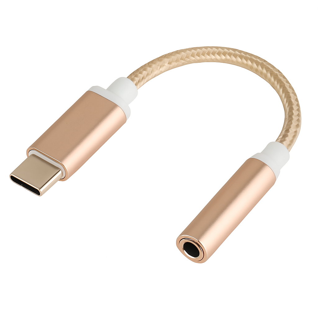 USB-C to 3.5mm Audio Adapter for Headphones