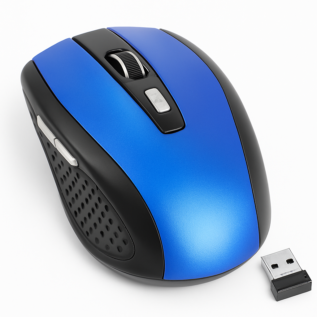 2.4G Wireless Gaming Mouse Optical Mice w/ Receiver 3 Adjustable DPI 6 Buttons For PC Laptop Computer Macbook