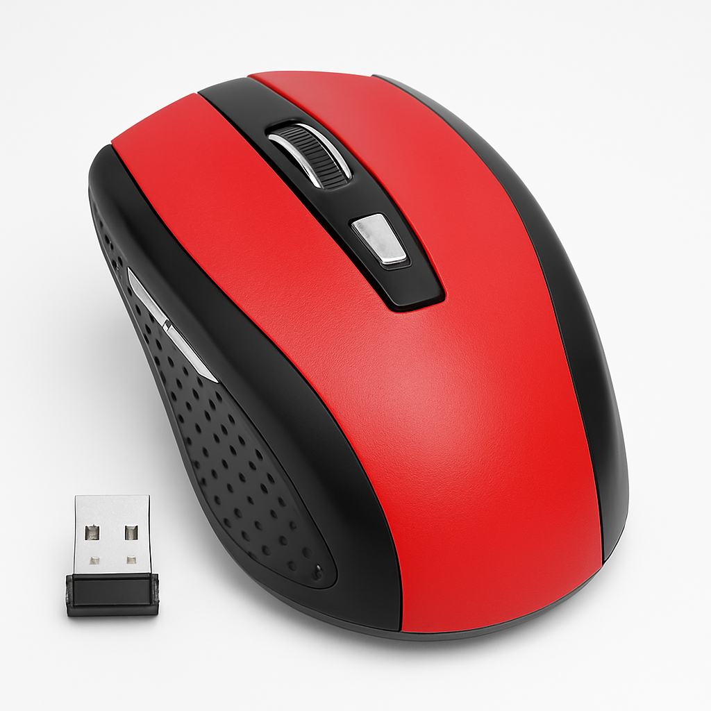 2.4G Wireless Gaming Mouse Optical Mice w/ Receiver 3 Adjustable DPI 6 Buttons For PC Laptop Computer Macbook