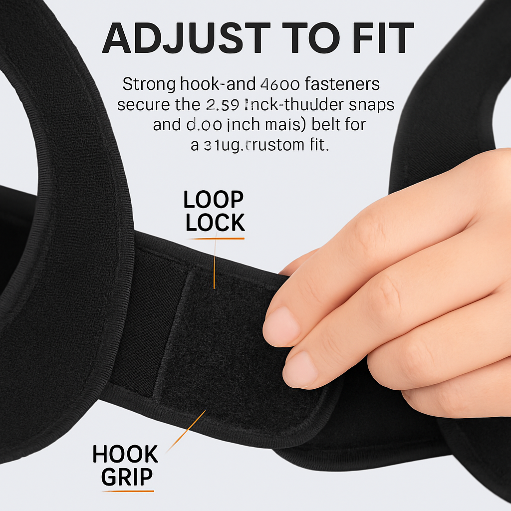Back Posture Corrector for Upper Back and Lumbar Support