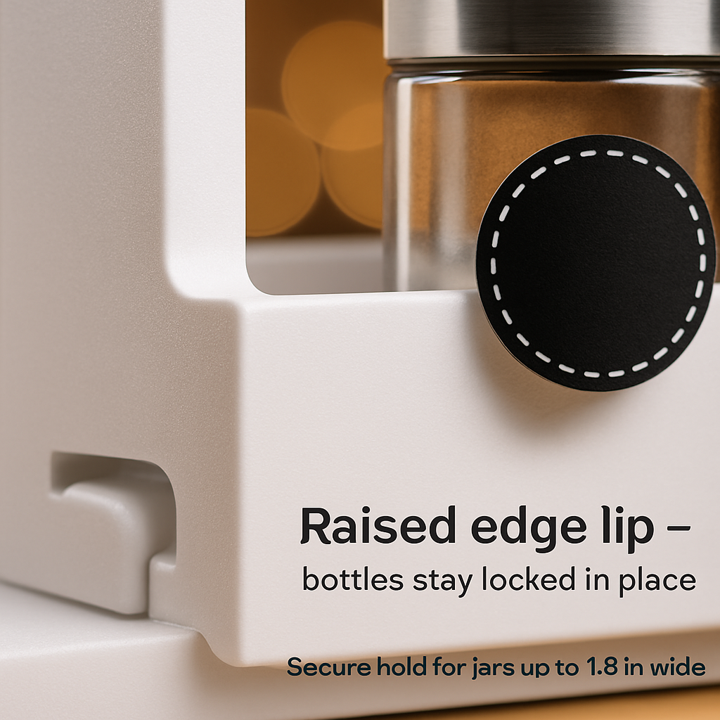 Swivel Cabinet Organizer Revolving Spice Rack
