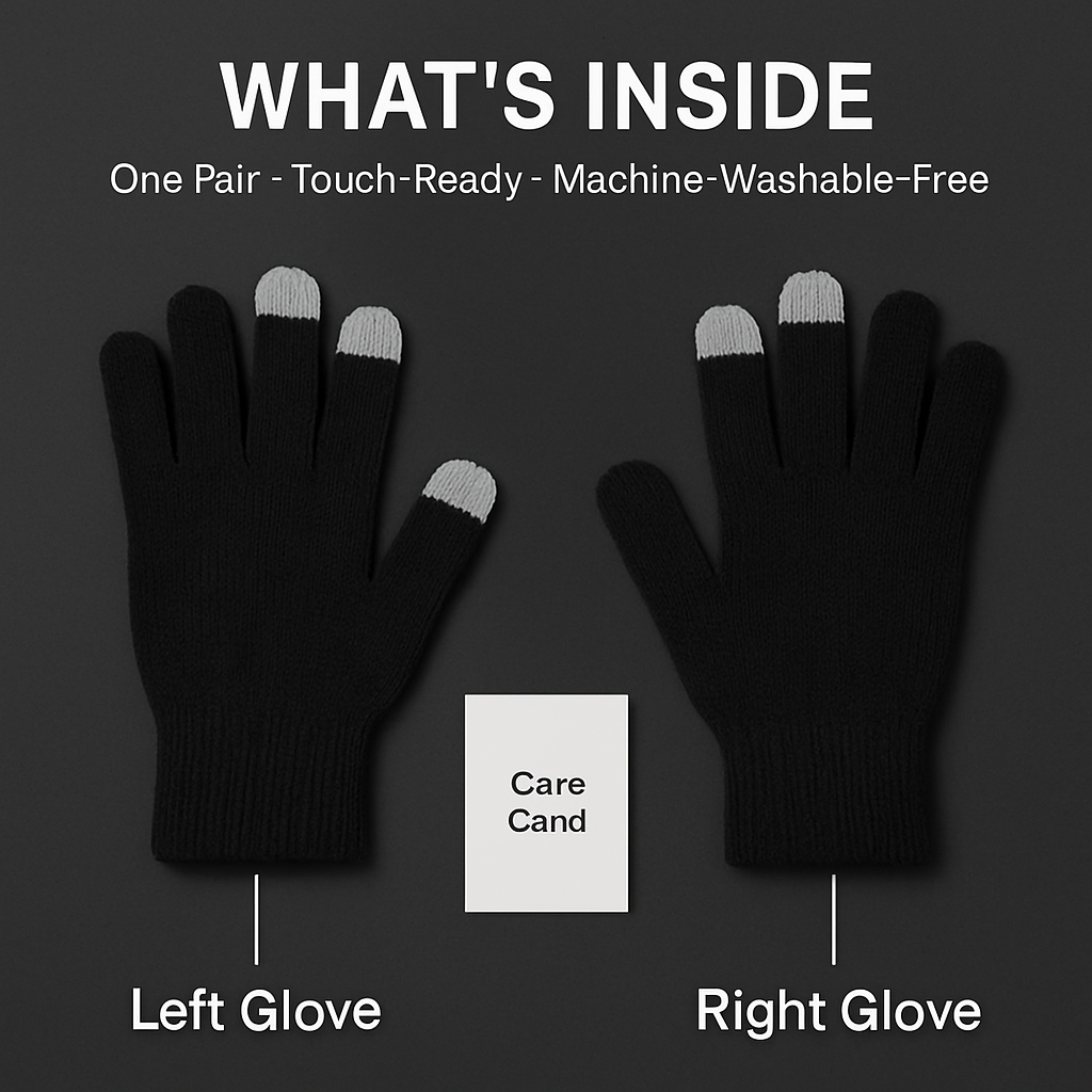 Unisex Touch Screen Gloves Winter Warmth and Comfort