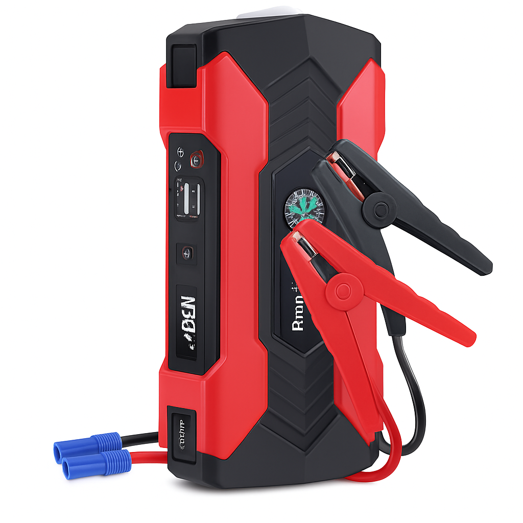 Car Jump Starter Booster with LCD Screen