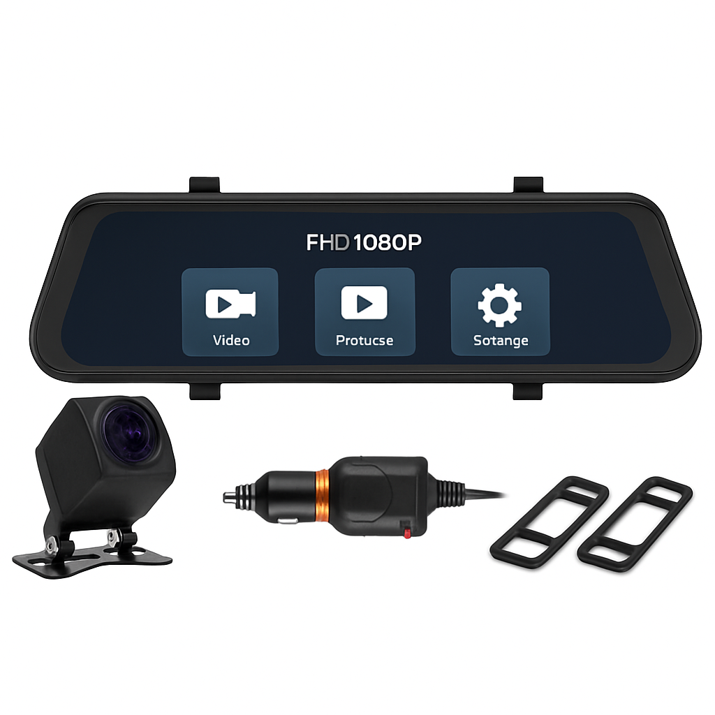 Car Dash Camera with Front & Rear Dual Lens