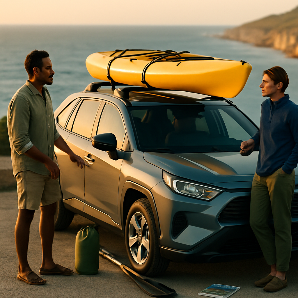 Car Roof Rack Cross Bars for Toyota RAV4 2019-2024
