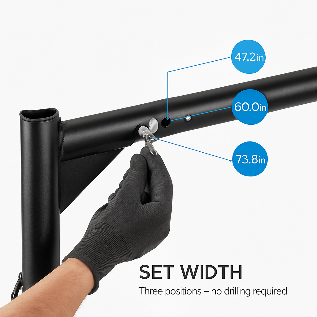 Extendable Truck Ladder Rack for Pickup Trucks